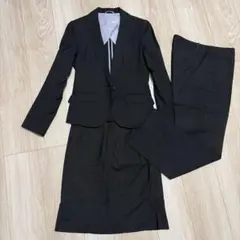 〈SUIT SELECT〉ビジネススーツ上下 スカート付き３点セット レディース