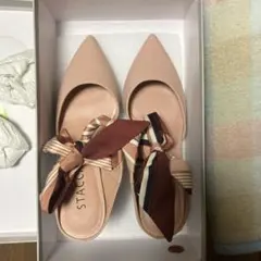 STACCATO ピンク ハイヒールパンプス 24.0cmのサムネイル