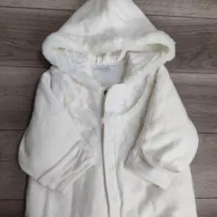 ファミリア　おくるみ兼ジャンプスーツ　80