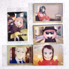 SPY×FAMILY スパイファミリー ウエハース カード 5枚セット