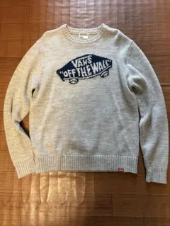 VANS オフ・ザ・ウォール セーター グレー Free