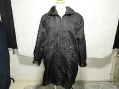 最上位 BURBERRY プルオーサム ピーチスキン コート 黒 モノグラム M 