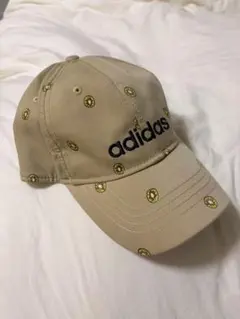 adidas キウイ柄 キャップ 帽子 希少 ベージュ　1949