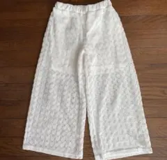 GU ワイドパンツ ガウチョパンツ 130