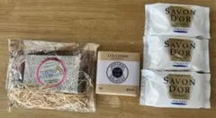 固形石鹸セット ソープトピア&ロクシタン＆資生堂