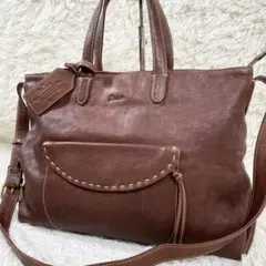 DAKOTA ダコタ シャーロット 2wayレザーショルダーバッグ トートバッグ