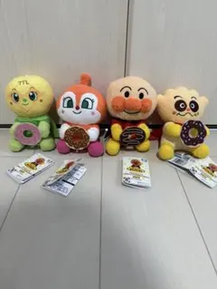 それいけ！アンパンマン　ころふわ　ドーナツ大好きぬいぐるみVer.3 まとめ売り