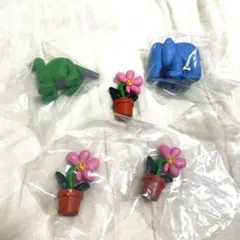DAISUKE KONDO アートコレクション フィギュア　花 ゾウ 恐竜