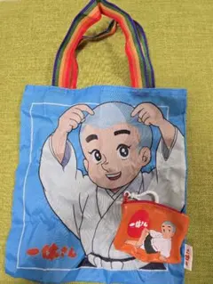 一休さん　エコバッグ　コインケース　ガチャ