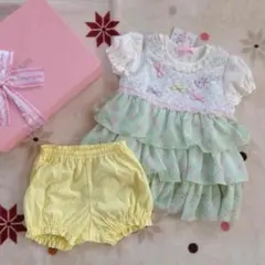 新品☆メゾピアノmezzo piano セットアップ 3点セット