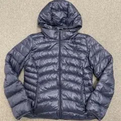 美品 ユニクロ ウルトラライトダウンパーカー XL ネイビー