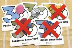 ポケモン メガフェスタ 韓国 アニバーサリーシール ランダムステッカー