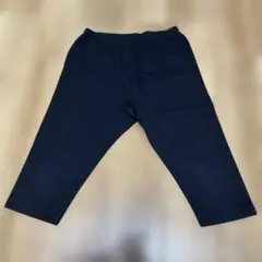 UNIQLO 黒 ボトムス 120 レギンスパンツ