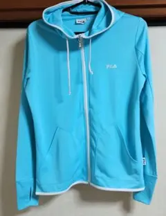 FILA 水色 フルジップパーカー