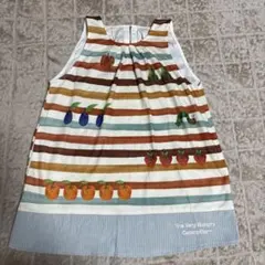 はらぺこあおむし　エプロン　ポリエステル100% タグなし