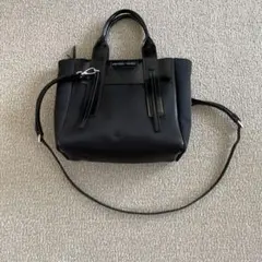 プラダ ウーヴェルチュール レザー ナイロン 2wayショルダーバッグ