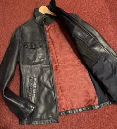 美品⭐️ムッシュ ニコル 羊革レザー ライダースジャケット