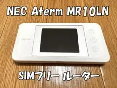 【美品・箱あり】NEC Aterm MR10LN SIMフリー