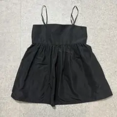 UNITEDARROWS Pタフタキャミソール　ブラックのサムネイル