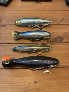 ミノー ルアー 4個セットのサムネイル