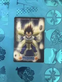ドラゴンボールZ グミカード① ベジータ　　立体視化. 3Dカード