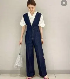 美品⭐︎トゥモローランド　マカフィー　コットンデニム2wayコンビネゾン