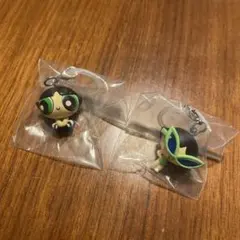 パワパフ めじるしアクセサリー2 パワーパフガールズ キーホルダー バターカップ