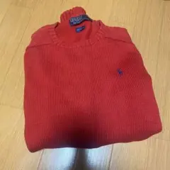 POLO by Ralph Lauren ラルフローレン ニット 90's 赤