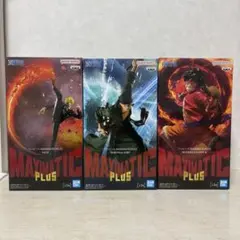 ワンピース MAXIMATIC PLUS　ルフィ ゾロ サンジ フィギュア 3種