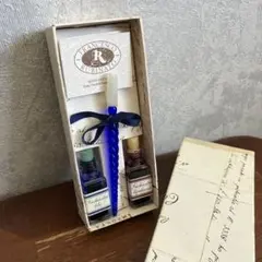프란체스코 루비나토 유리 펜 잉크 세트