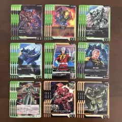 ガンダムカードゲーム ST03 Zeon's Rush ジオン 緑 4コン