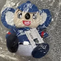中日ドラゴンズ もふもふドアラ　ぬいぐるみ ブルー