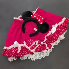 ミニーマウス コスプレ衣装 セット