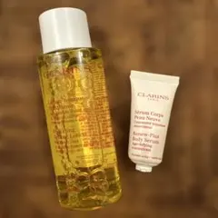 【新品未使用】CLARINS トーニングローション & ボディセラム トライアルのサムネイル