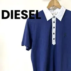 DIESEL 半袖ポロシャツ　ブルー　Ｓサイズのサムネイル