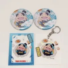 忍たま乱太郎　忍たま　タワレコカフェ　缶バッジ　アクリルカード 福富しんべヱ
