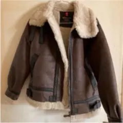 アルファインダストリーズ　フェイクムートンジャケット