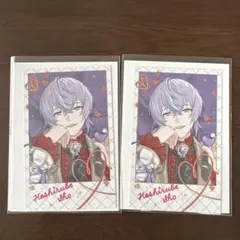 星導ショウ 缶バ チェキ風カード MeltyValentine