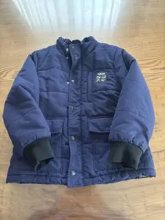 WASKネイビー中綿コート　130㎝