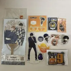 ハイキュー!! 影山飛雄 アクリルスタンド バッジセット