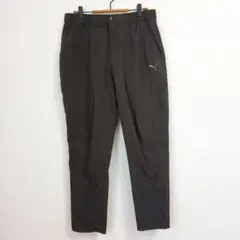 PUMA プーマ ロングパンツ XL ブラック 黒 ロゴプリント スポーツウェアのサムネイル