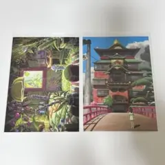 【新品】ジブリの立体造形物展　ポストカード　2枚セット
