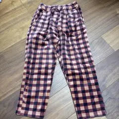 premier PRODUCTS チェック柄 ロングパンツ 100cm