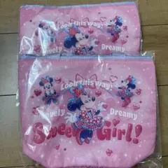 ミニー　スーベニアランチケース　2点