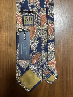 新品未使用品⭐︎50周年FRANCO BASSI ペイズリー ネクタイ