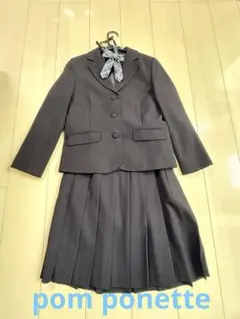 週末限定　pom ponette　ポンポネット　卒服　受験　面接　入学 ポンポネットジュニア卒服2026！受験・面接スタイルに通学コーデも