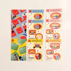 マクドナルド ハッピーセット　パペットスンスン シール