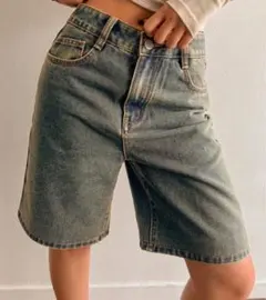デニム ハーフパンツ Lサイズ