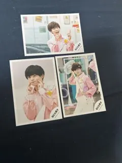 長尾謙杜 初心LOVE公式写真3点セット