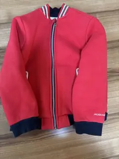 JACADI ジャカディ　赤 ジャケット 裏ボア　8A